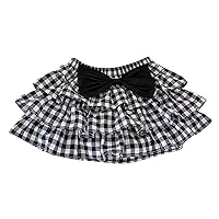 Cheer Skirt Newborn Infant Baby Girls Spring Summer Plaid Bow Tie Skirts Tulle Tutu Skirts Girls Skirt
