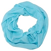 Lolus Women's Loop Round Scarf in Various Colours and Floral Patterns Accessories Scarf