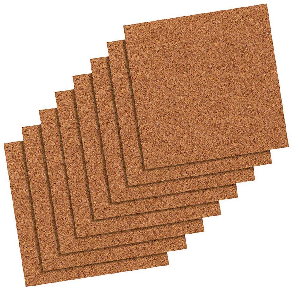 1/2 extra thick Square Cork Coasters