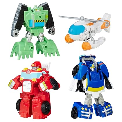 Transformers Rescue Bots Griffin Rock Team Action Figures (Amazon Exclusive)