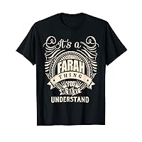 It's a FARAH thing you wouldn't understand Gifts T-Shirt
