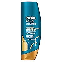 Conditioner, Moisture Renewal, Anti Dandruff Treatment and Scalp Care, Royal Oils Collection with Coconut Oil, for Natural and Curly Hair, 13.5 fl oz