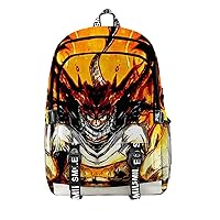 Anime Fairy Tail Backpack Natsu Dragneel Laptop School Bag Bookbag 12