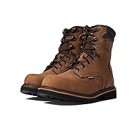 Thorogood V-Series 8” Waterproof Composite Toe Work Boots for Men - Premium Leather with Goodyear Storm Welt, Comfort Insole, and Chevron Traction Outsole; ASTM Rated