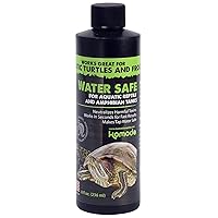 Komodo Water Safe Conditioner | Safe for Aquatic Reptile and Amphibian Tanks| Neutralizes Harmful Toxins | Makes Tap Water Safe | Works in Seconds| 8 oz Bottle