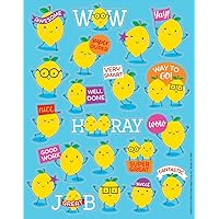 Eureka Lemon Scented Scratch and Sniff Stickers, 80pc