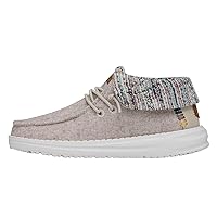 Hey Dude Wendy Fold Youth | Girl's Loafers | Girl's Slip On Shoes | Comfortable & Light Weight