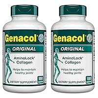 Genacol Collagen Pills for Joint Health Enhanced Absorption Joint Supplements for Men and Women | Gluten-Free, Non-GMO | Colageno Hidrolizado Original 2-Pack, 360 Capsules