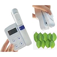 Chlorophyll Meter Plant Leaf Chlorophyll Analyzer Plant Nutrition Tester for Measuring Instantly Relative Chlorophyll Content with Measurement Range 0.0 to 99.9 SPAD Include a Host