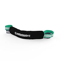 RubberBanditz Resistance Band Protective Sleeve Cover - Exercise Band Protector Keeps Bands Safe using Nylon Fitness Band Cover - Resistance Band Sleeve for Under Feet or Sharp Edges