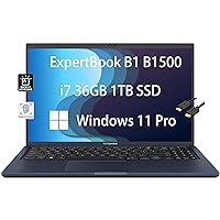 ASUS ExpertBook B1 B1500 Business Laptop (15.6