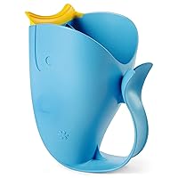 Baby Bath Rinse Cup, Moby Tear-free Waterfall Rinser, Blue