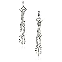 Ben Amun Swarovski Crystal Cluster Earrings, Handmade in the USA, Pierced Posts