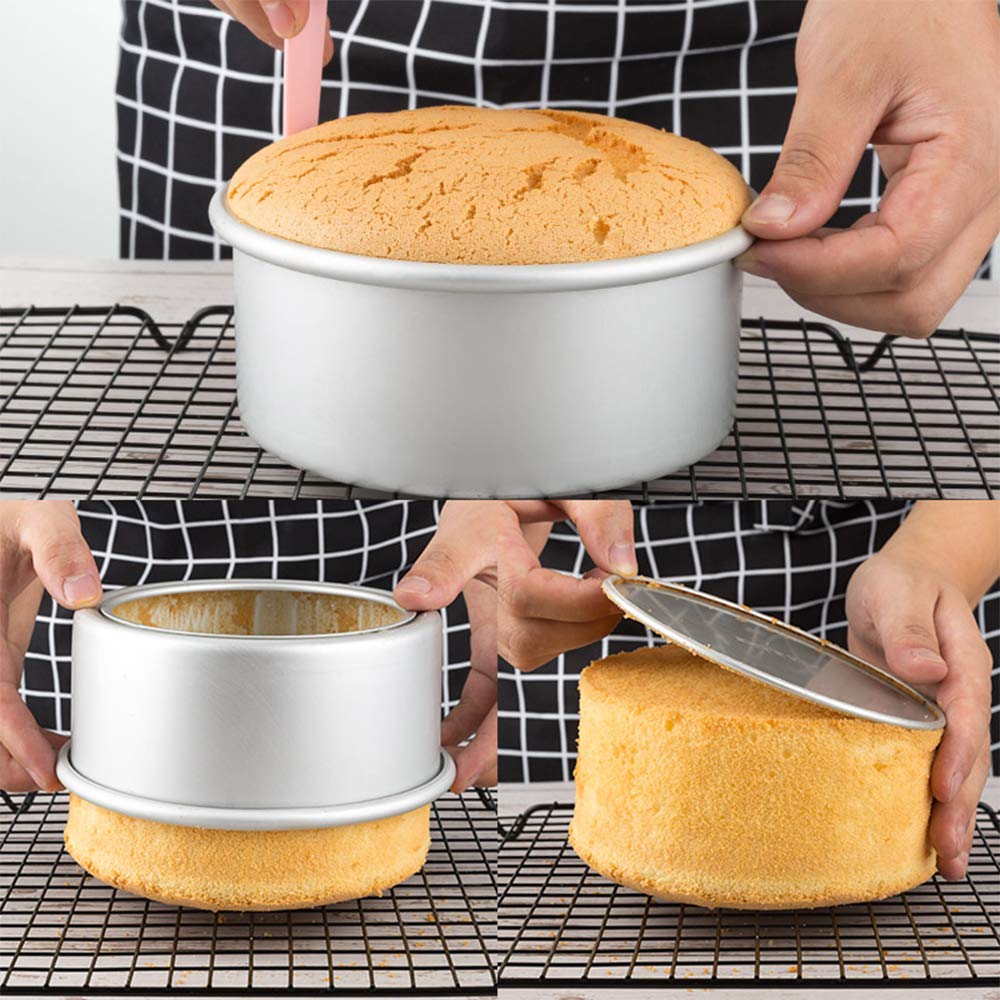 Mua Bezall 6 Inch Cake Pan Round, Small Cheesecake Pan with Removable  Bottom, Chiffon Cake Mold Anodized Aluminum Baking Pan trên Amazon Mỹ chính  hãng 2023 | Giaonhan247