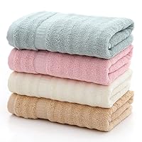 BHUKF Durable Soft Cotton Towel Absorbent Thickened Face Towel Hotel Beauty Salon Towel