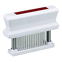 Jaccard 200348R 48-Blade, HACCP Color Coded Meat Tenderizer, Red – Beef, 1.50 x 4.00 x 5.75 Inches
