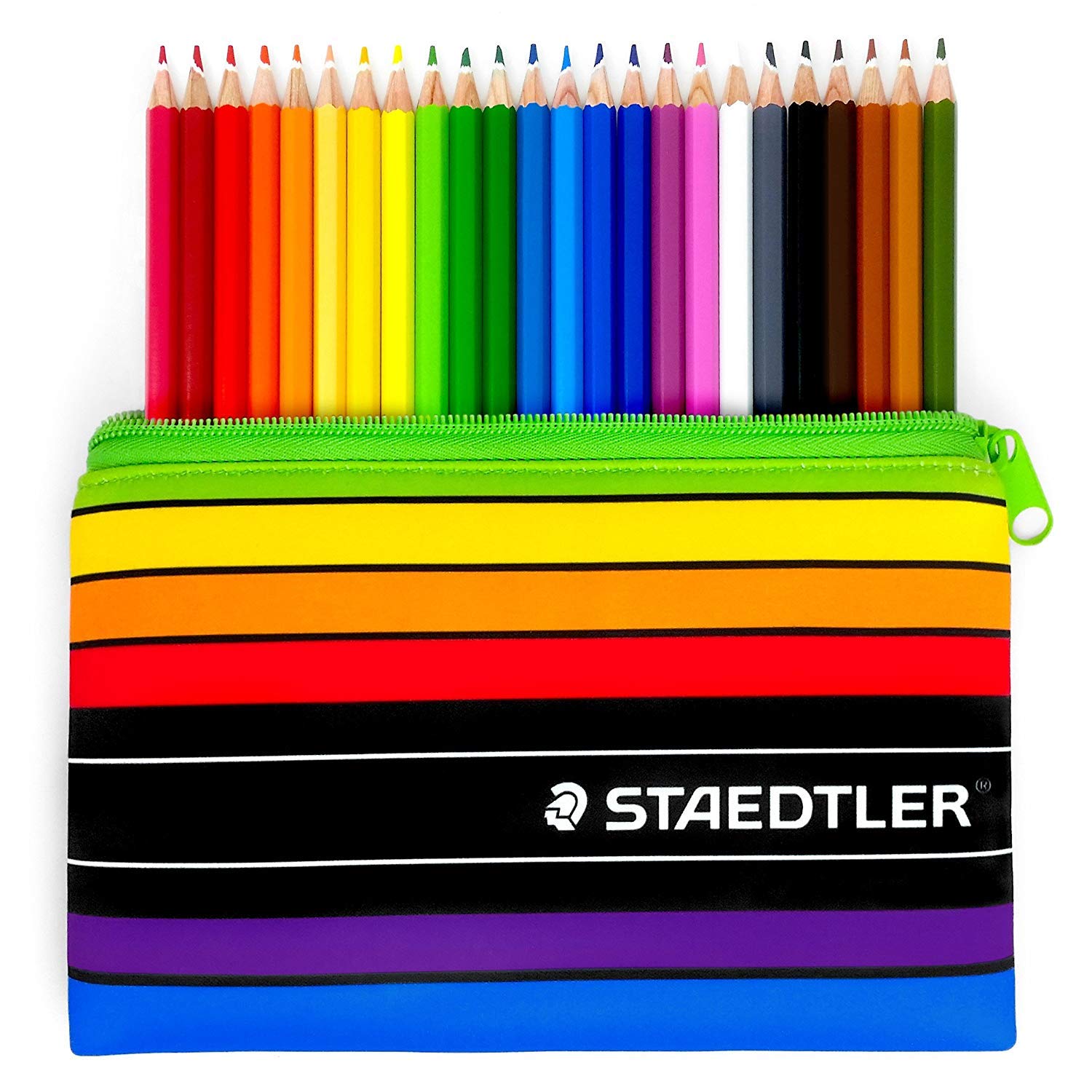 Mua Staedtler Noris Club Pencil Case Set - 24 x Staedtler 144 Colouring  Pencils and Staedtler Pencil Case trên Amazon Mỹ chính hãng 2023 | Fado