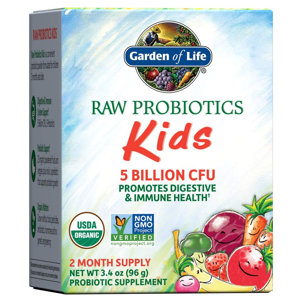 Garden of Life | RAW Probiotics Kids | 3.4 oz Powder