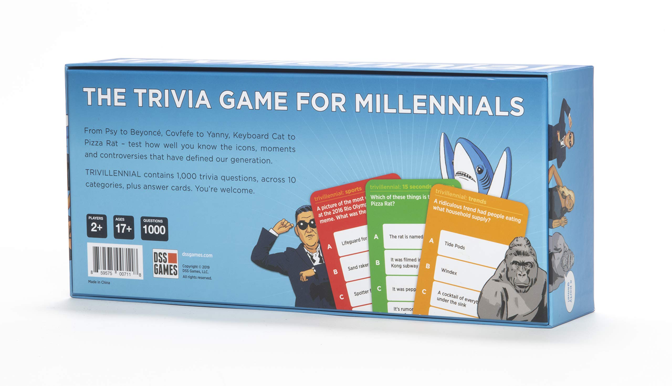 Trivillennial - The Trivia Game for Millennials [A Party Game]