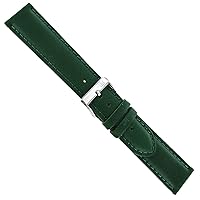 18mm Morellato Green Padded Genuine Italian Oil Leather Mens Watch Band 969