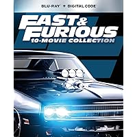 Fast & Furious 10-Movie Collection - Blu-ray + Digital