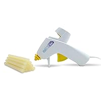 AdTech Cool Tool Kit with Low-Temp Glue Gun, White - Kid-Friendly, Safe for Crafting & Projects, Lightweight & Portable for Group Events