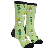 Funny Novelty Socks Casual Athletic Crazy Cute Crew Socks For Women Men