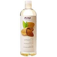 Now Foods Almond Oil, 16 Fl Oz (Pack of 3)