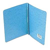 ACCO PRESSTEX Report Cover, Side Bound, Tyvek Reinforced Hinge, 8.5 Inch Centers, 3 Inch Capacity, Letter Size, Light Blue (A7025072A)