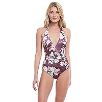 Gottex Women's Standard Amore Halter Deep Plunge One Piece