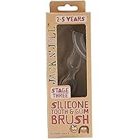Jack N' Jill Silicone Tooth & Gum Brush - Stage 3 (2-5 Years)
