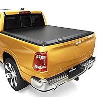 YITAMOTOR Soft Tri-Fold Truck Bed Tonneau Cover Compatible with 2019-2024 Dodge Ram 1500 New Body Style, Fleetside 5.7 ft Bed Without Rambox