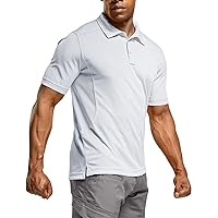 Men's Polo Shirt, Long and Short Sleeve Tactical Shirts, Dry Fit Lightweight Golf Shirts, Outdoor UPF 50+ Pique Shirt