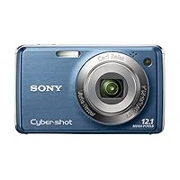 Sony Cyber-shot DSC-W230 12 MP Digital Camera with 4x Optical Zoom and Super Steady Shot Image Stabilization (Dark Blue)
