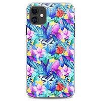Case Compatible with iPhone 14 13 Pro Max 12 Mini 11 Xs X 8 Plus Xr 7 SE 6s 5 Design Hummingbirds Slim Lightweight Silicone Decorative Flowers Ladybug Soft Print Floral Flexible Clear