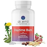 DR EMIL NUTRITION Daytime Burn - Weight Management Supplement & Metabolism Booster for Women and Men - Made with Natural Green Tea Extract
