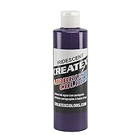 Createx Colors Paint for Airbrush, 8 oz, Iridescent Violet