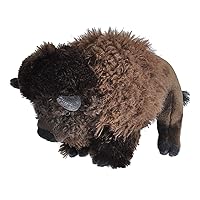 Wild Republic Bison, Cuddlekins, Stuffed Animal, 12 inches, Gift for Kids, Plush Toy, Fill is Spun Recycled Water Bottles