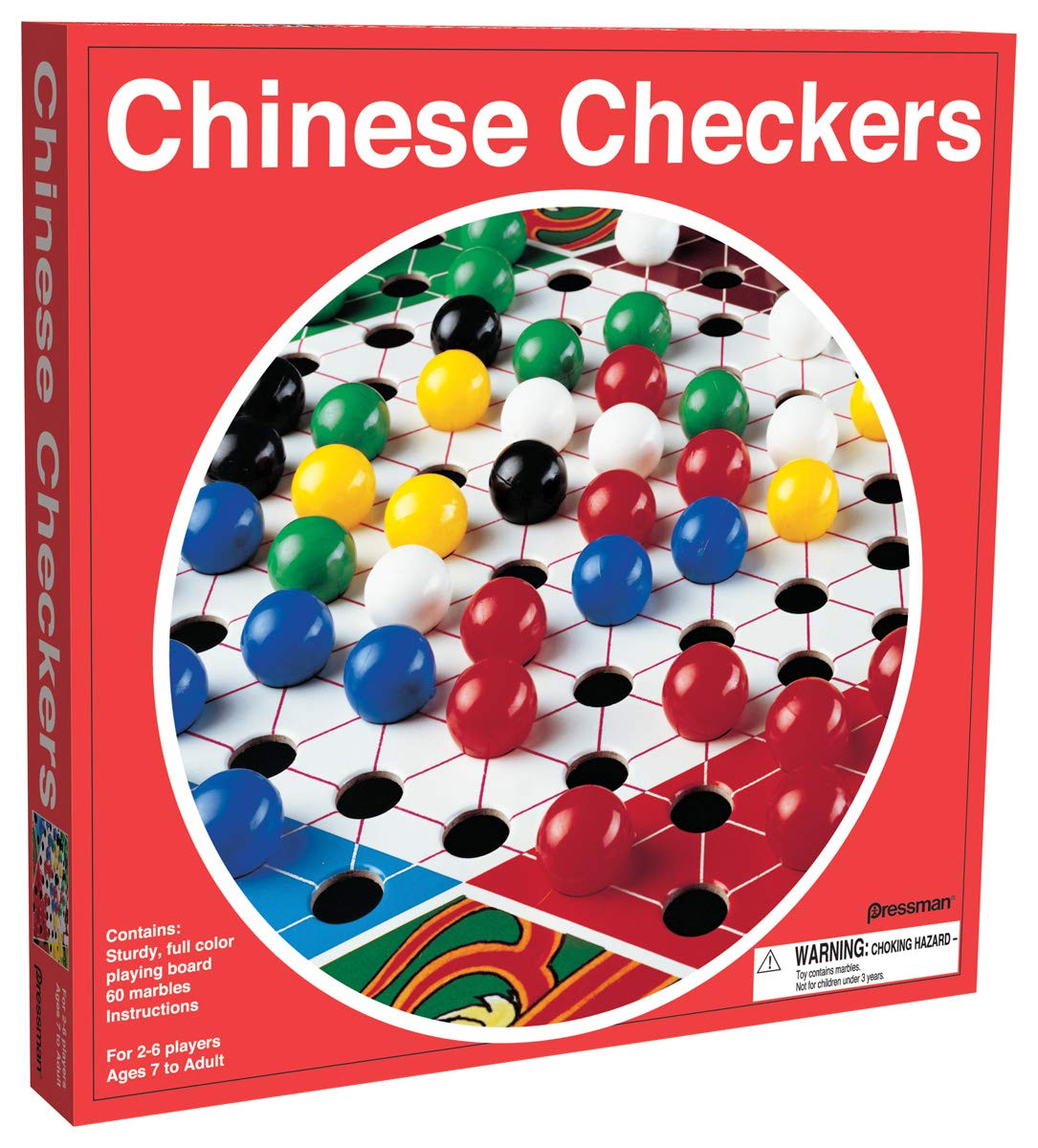 Pressman Chinese Checkers Board Game Redbox Chinese Checkers, 5