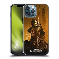 Head Case Designs Officially Licensed The Walking Dead: Daryl Dixon Double Exposure Key Art Soft Gel Case Compatible with Apple iPhone 13 Pro Max