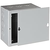 BUD Industries JB-3955-KO Steel NEMA 1 Sheet Metal Junction Box 6