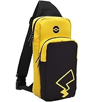 Nintendo Switch Adventure Pack (Pikachu Edition) Travel Bag by HORI - Officially Licensed by Nintendo & Pokemon
