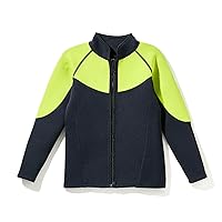 Kids Wetsuit Top 3mm Wet Suit Jacket for Boys and Girls 3T 4 T Toddlers Wetsuit Jacket 2mm Youth Size 6-14
