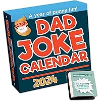 Dad Joke Calendar 2024, Page A Day Tear Off Calendar Gift For The Dad Joke Lover, Gift For Dad, Funny Daily Dad Jokes Desk Calendar (2024 Calendar)