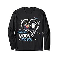 Disney Wall-E - Over The Moon For You Valentine's Day Long Sleeve T-Shirt