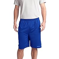 SPORT-TEK PosiCharge Tough Mesh Pocket Short 2XL True Royal