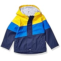 Amazon Essentials Boys and Toddlers' Rain Coat Jacket (Previously Spotted Zebra)