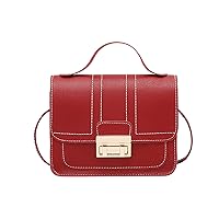 Mens Shoulder Bag Fashion Women's All- Matching Stitching Color HandBag Bag Shoulder Bag Laptop Messenger & Shoulder Bags