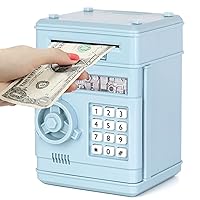 Refasy Piggy Bank Cash Coin Can ATM Bank Electronic Coin Money Bank for Kids-Hot Gift