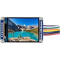 waveshare General 2inch IPS LCD Display Module 240×320 Resolution 2.0inch Monitor Embedded Controller RGB, 262K Color Display Color LED Backlight ST7789 Driver SPI Interface